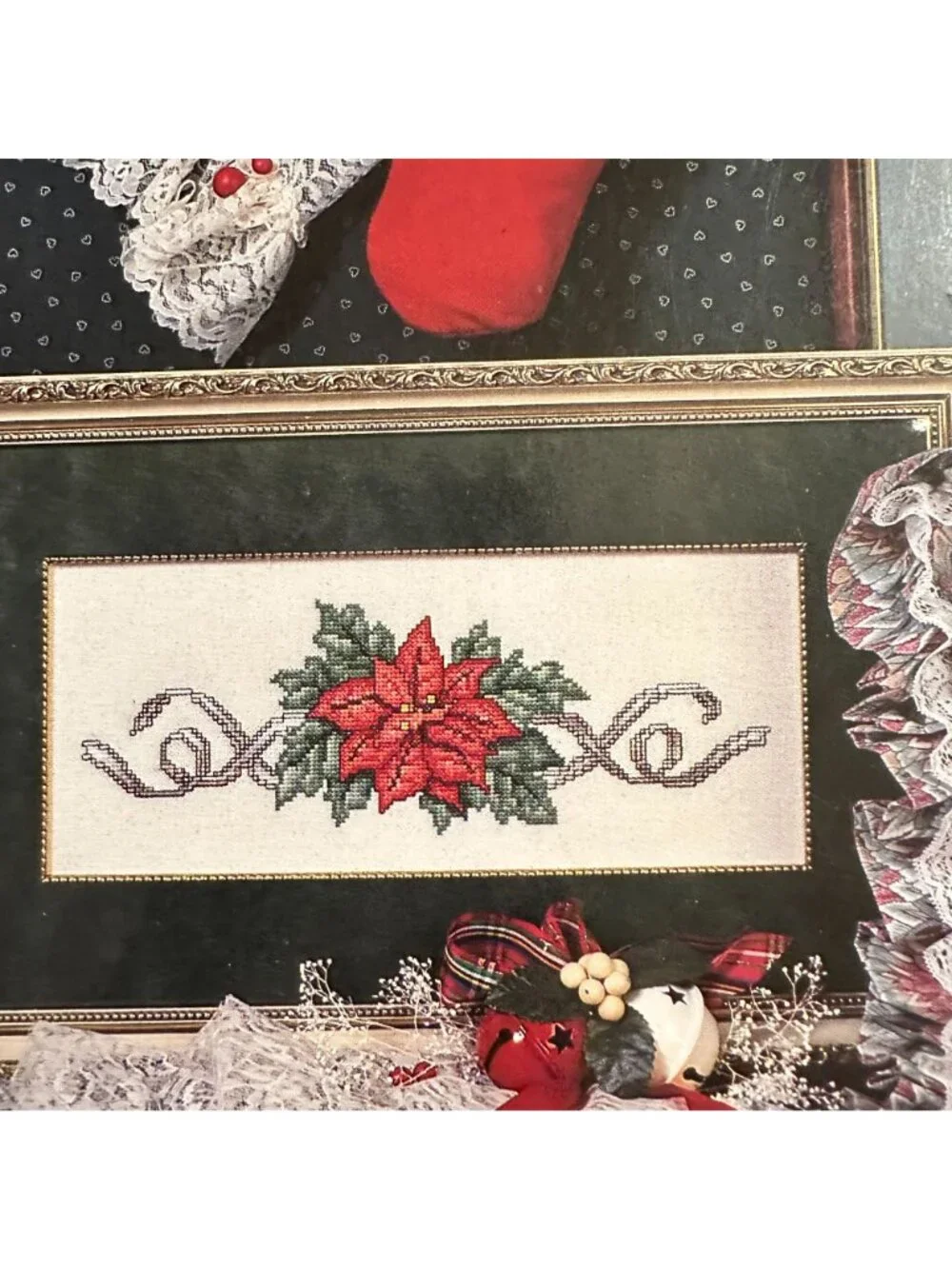 Christmas Creations Book 8 Cross-Stitch Patterns By Raindrop Designs